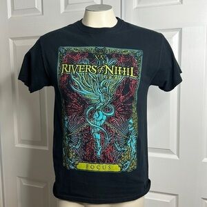 Rivers Of NIhl Back Band Music T Shirt Short Sleeve M